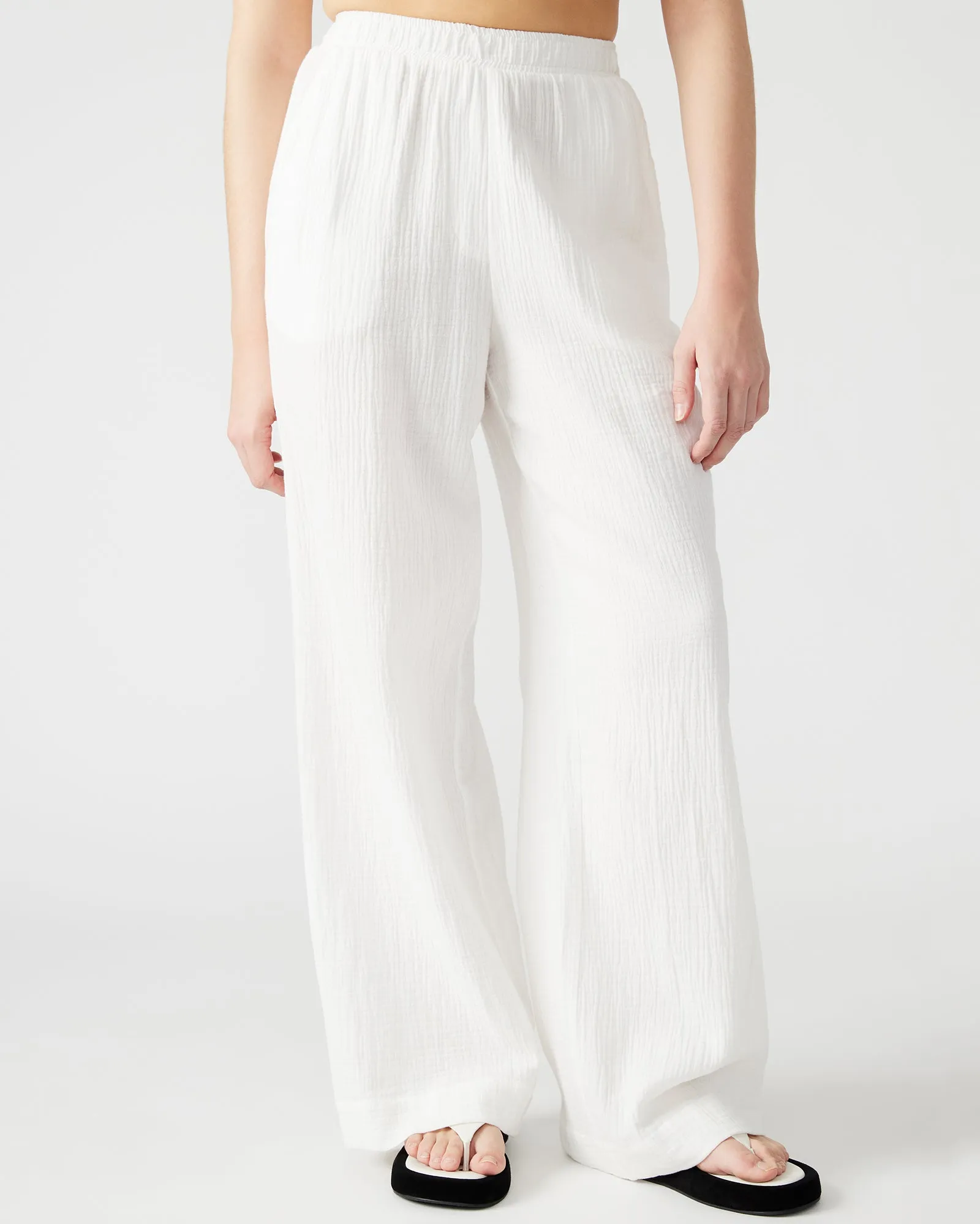 JUNE PANT WHITE sold by Steve Madden product image thumbnail 2