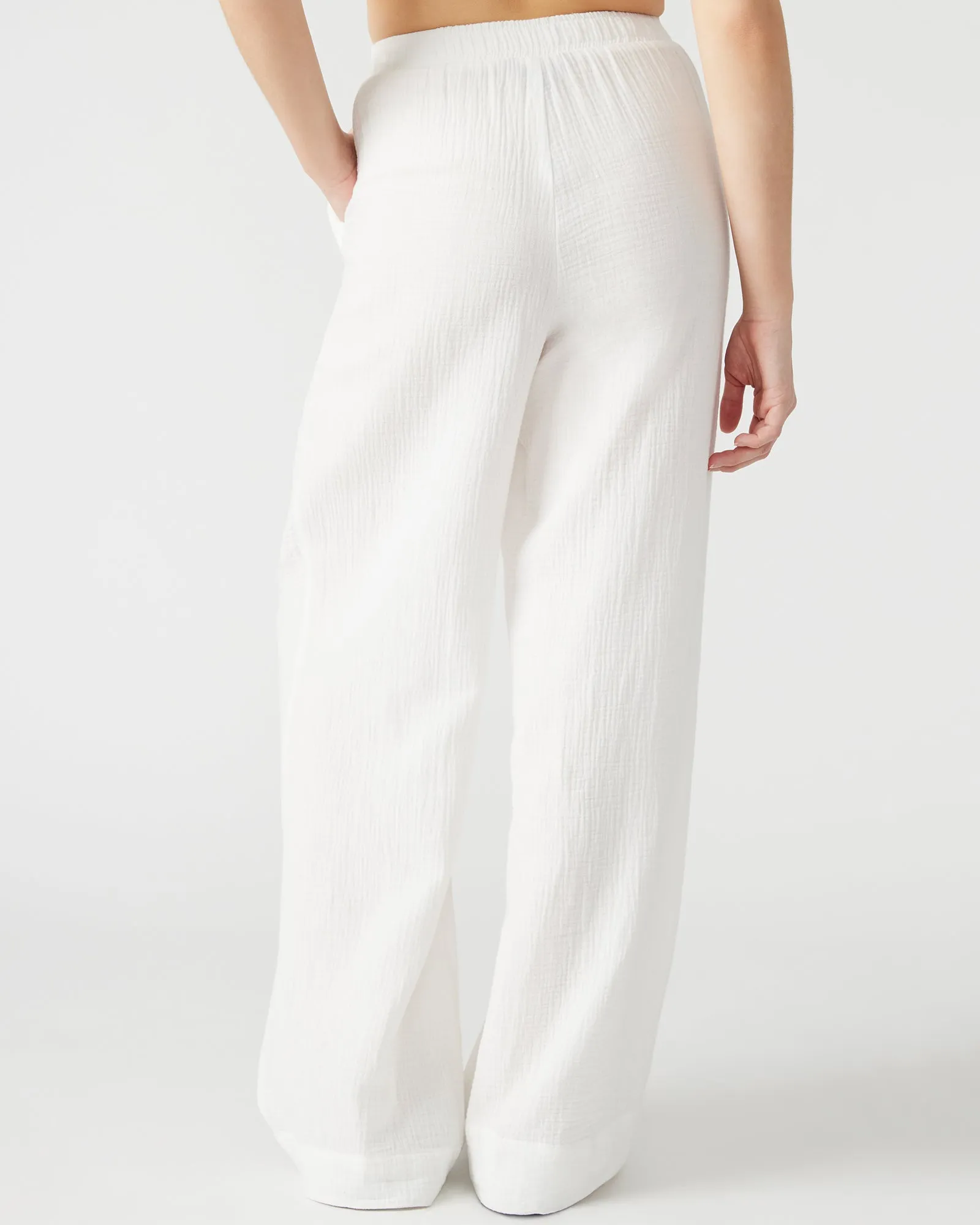 JUNE PANT WHITE sold by Steve Madden product image thumbnail 4