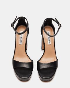 ARIANNA BLACK LEATHER sold by Steve Madden