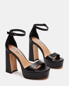 ARIANNA BLACK LEATHER sold by Steve Madden