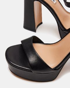 ARIANNA BLACK LEATHER sold by Steve Madden