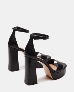 ARIANNA BLACK LEATHER sold by Steve Madden