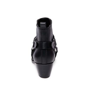 POWERFUL BLACK LEATHER - SM REBOOTED sold by Steve Madden