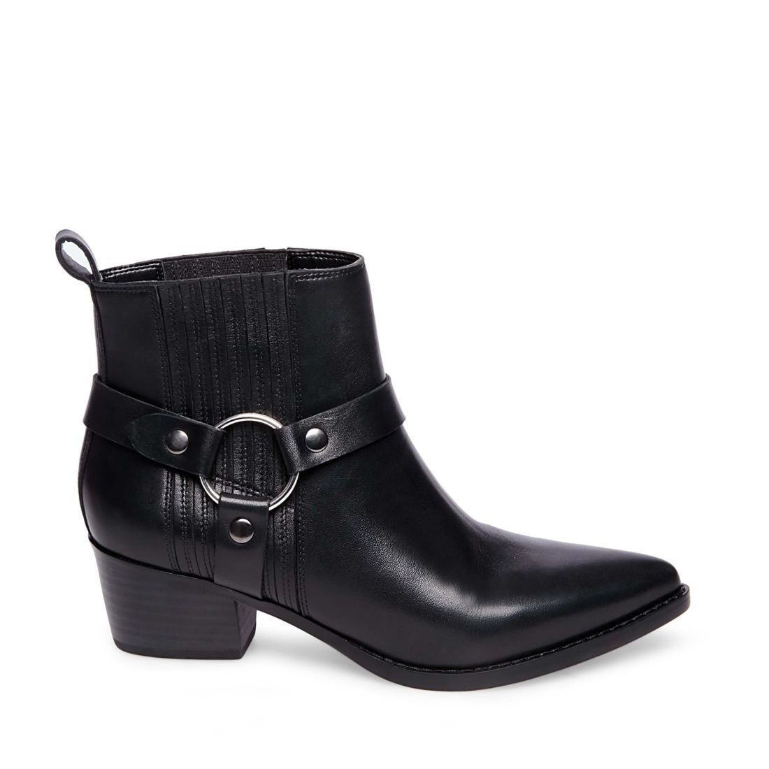 POWERFUL BLACK LEATHER - SM REBOOTED sold by Steve Madden