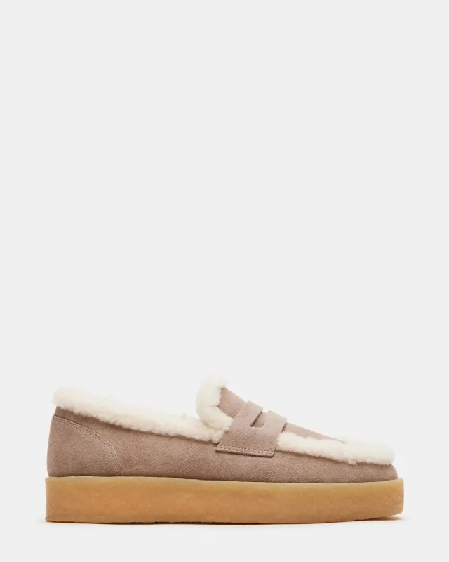 PAX TAUPE SUEDE sold by Steve Madden
