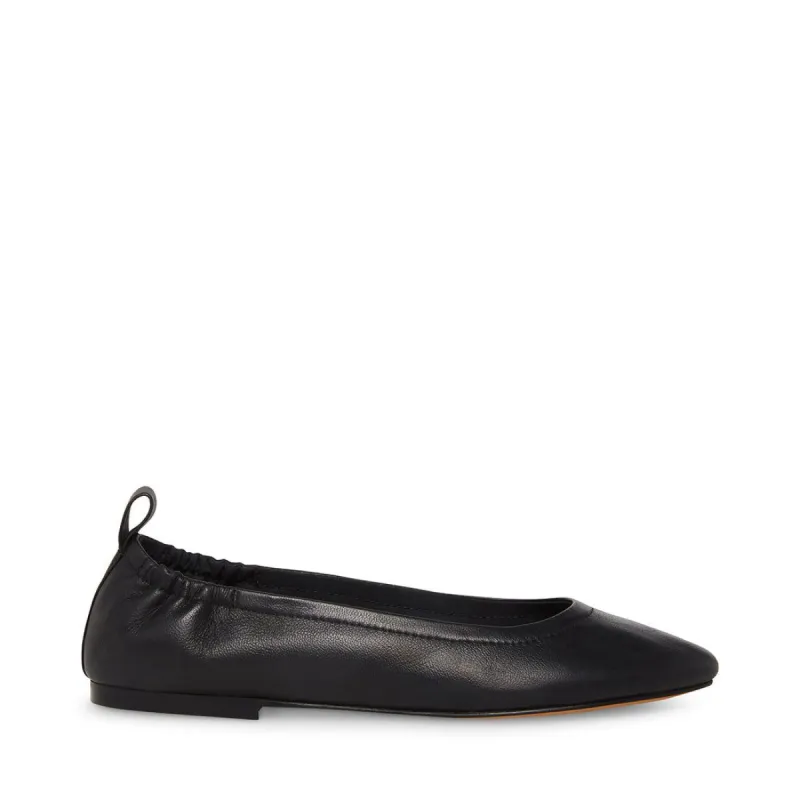 GRETA BLACK LEATHER sold by Steve Madden