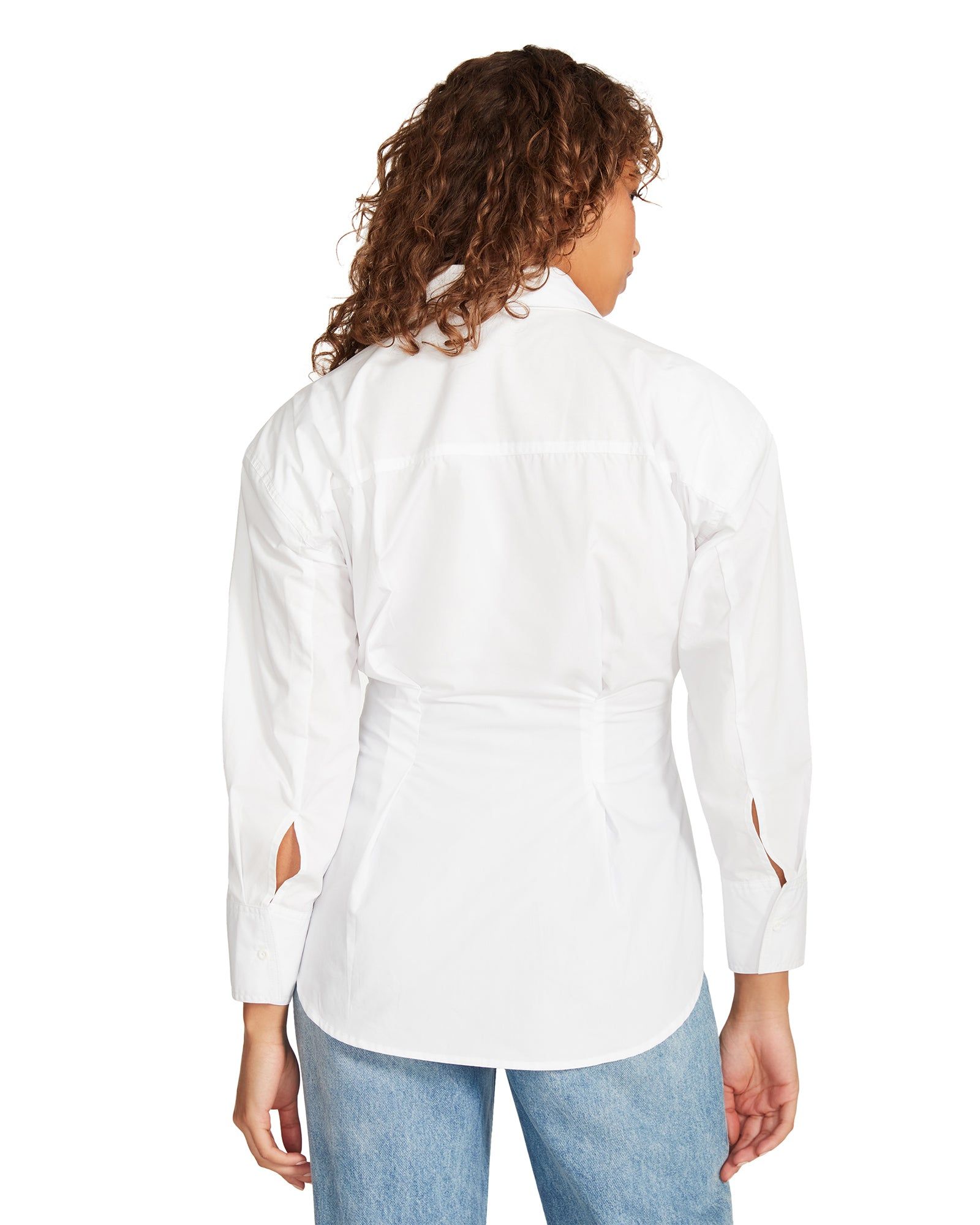 NADIA SHIRT WHITE sold by Steve Madden product image thumbnail 4