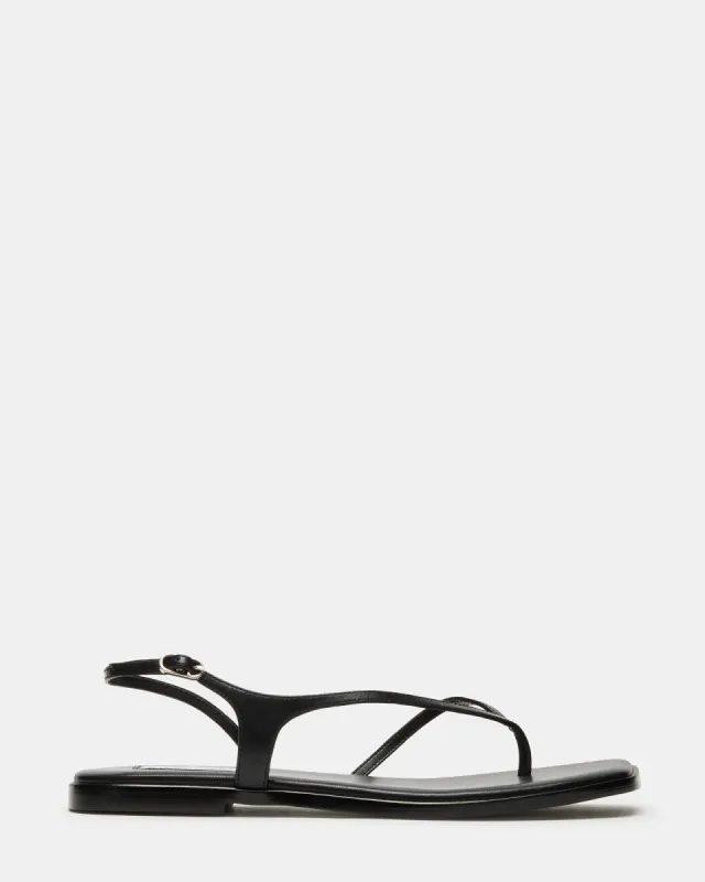TOBI BLACK LEATHER sold by Steve Madden