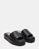 BEACHY BLACK/BLACK sold by Steve Madden