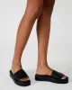 BEACHY BLACK/BLACK sold by Steve Madden