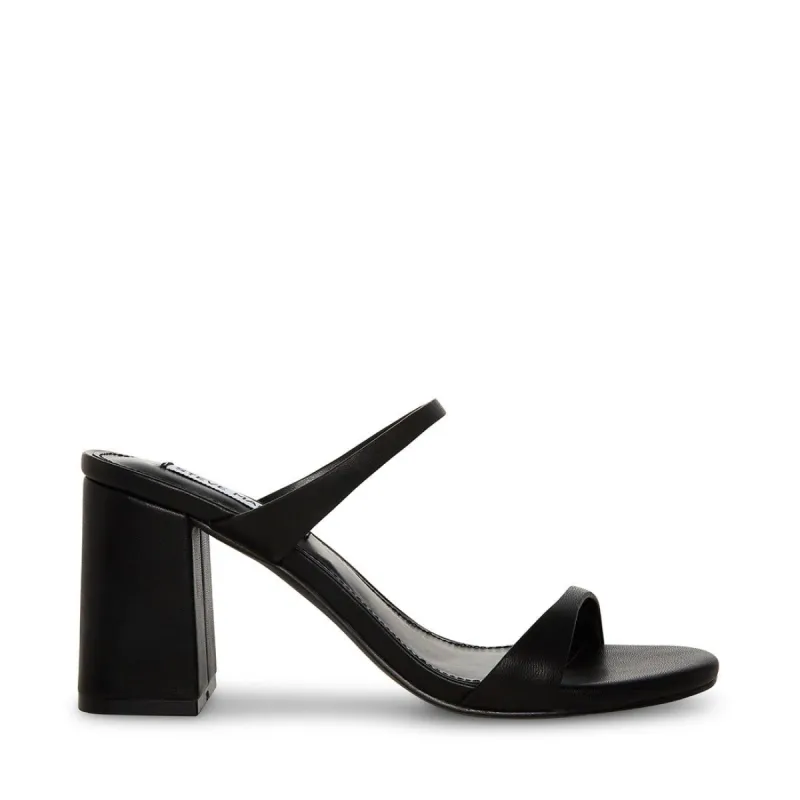 BRIDGETTE BLACK LEATHER sold by Steve Madden