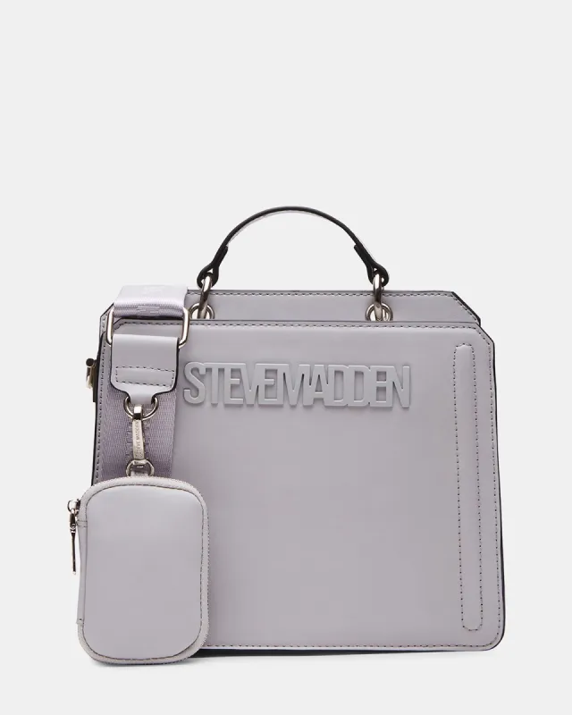 ★Steve Madden★ベストセラー★大人気★EVELYN BAG★バッグ4色 EVELYN BAG LIGHT GREY - SM REBOOTED | Parallel
