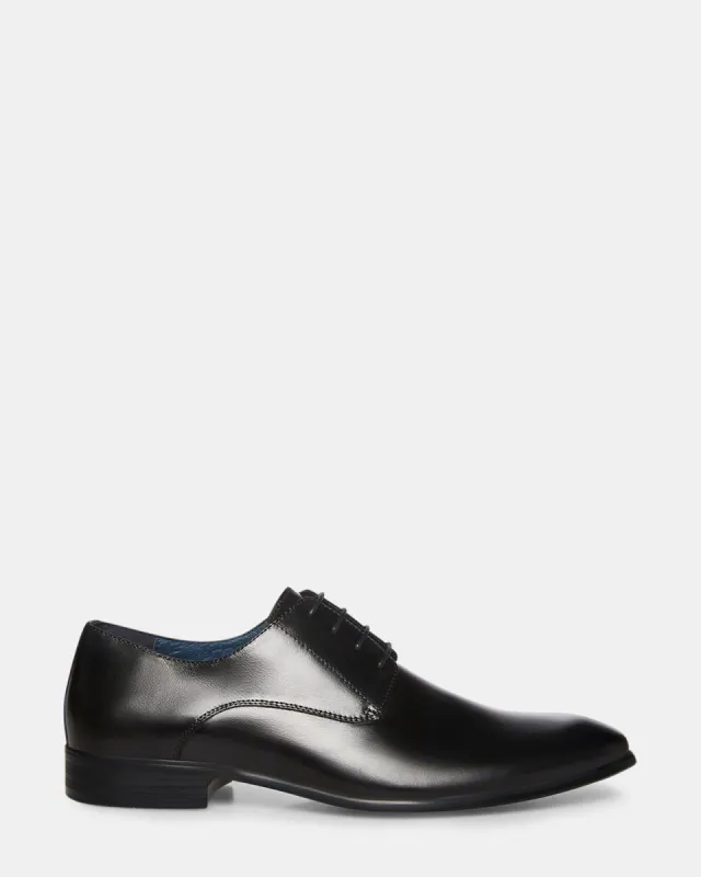 BEAUX BLACK LEATHER - SM REBOOTED sold by Steve Madden