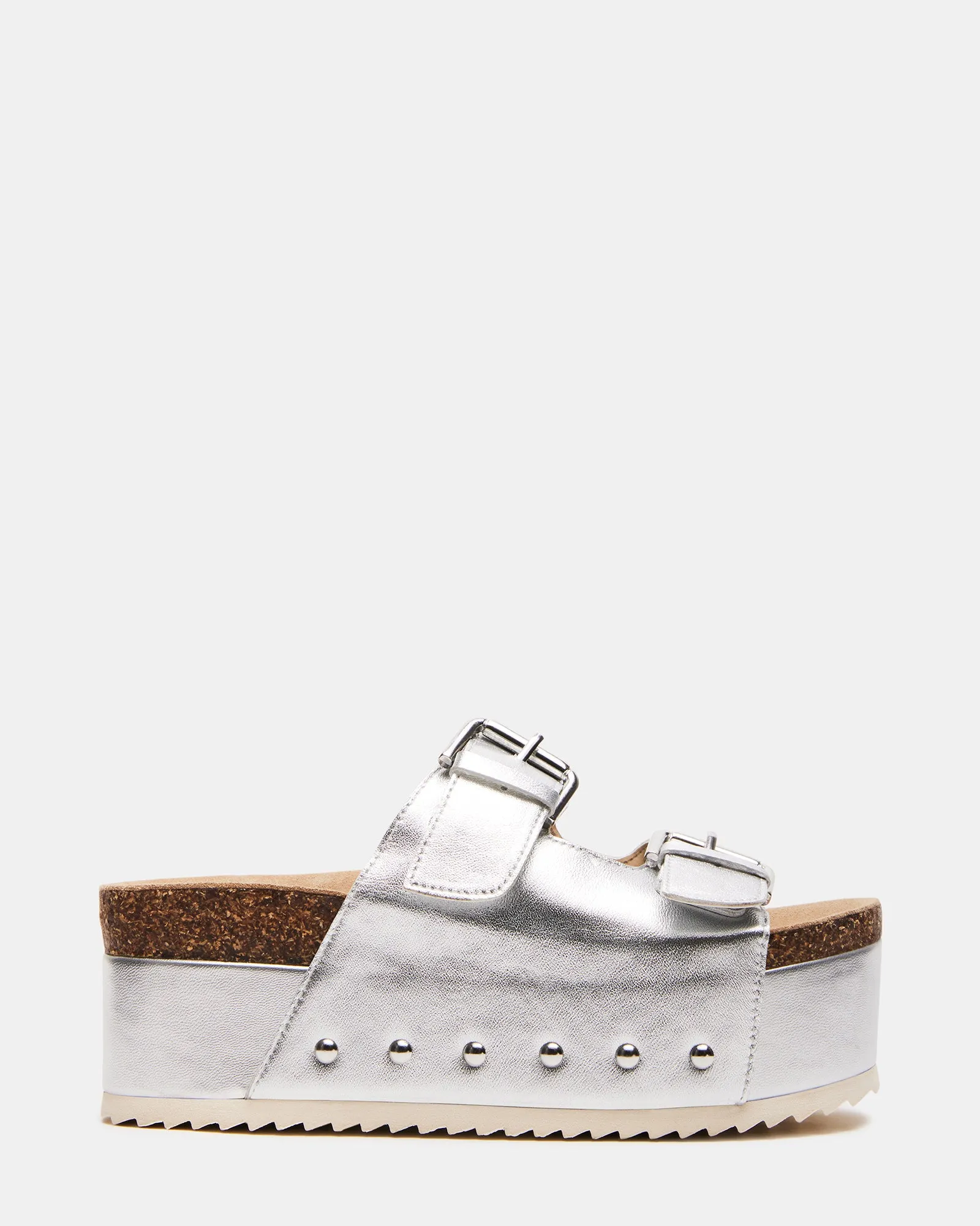 KALI SILVER LEATHER sold by Steve Madden