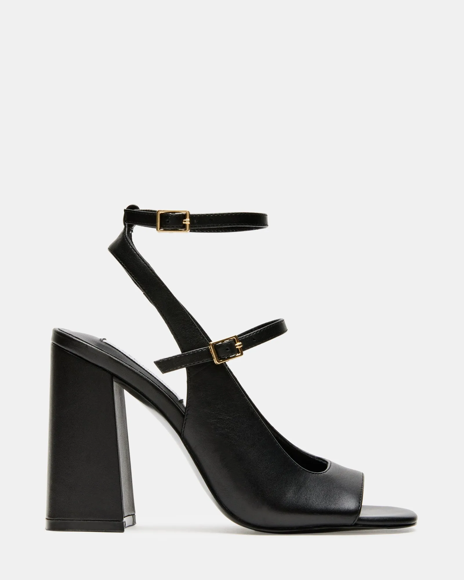 Steve Madden VIRGIL BLACK LEATHER | Parallel