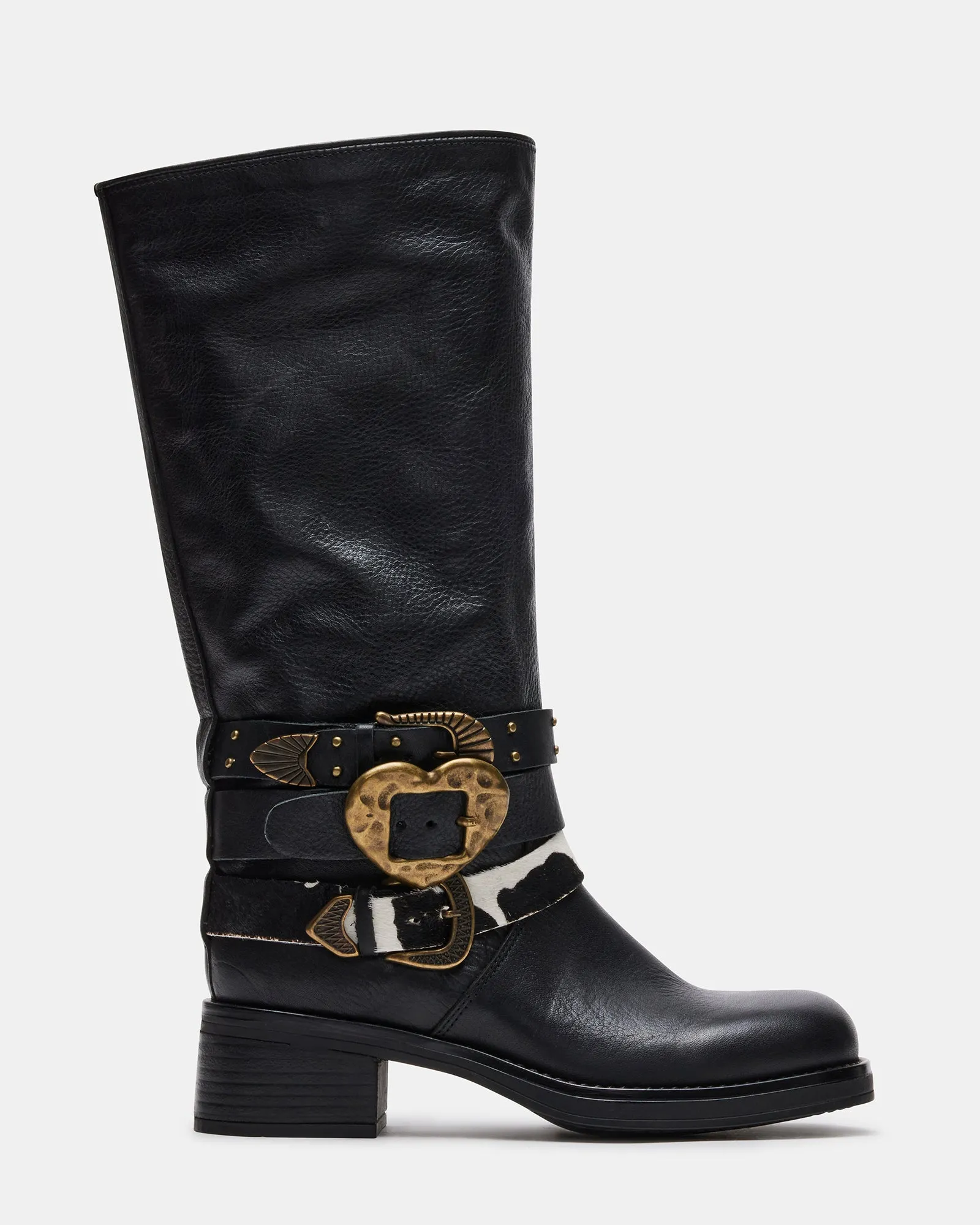 AXANDRA BLACK LEATHER | Parallel