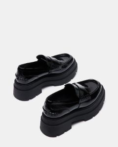 GAVEN BLACK LEATHER sold by Steve Madden
