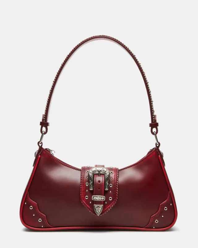 LASSO BAG RED LEATHER sold by Steve Madden