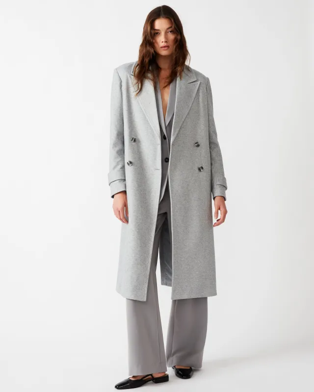PRINCE COAT LIGHT GREY sold by Steve Madden