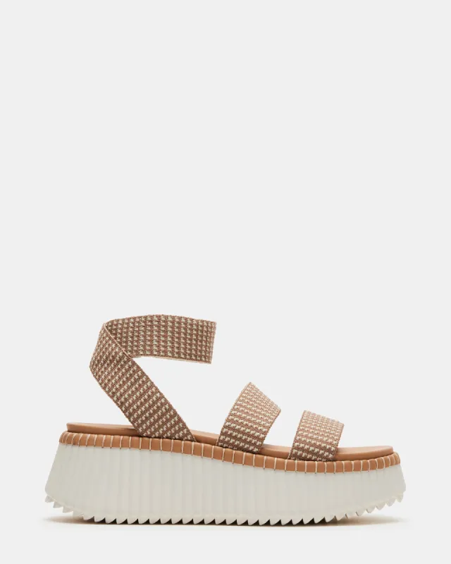 SHELLE TAUPE MULTI sold by Steve Madden