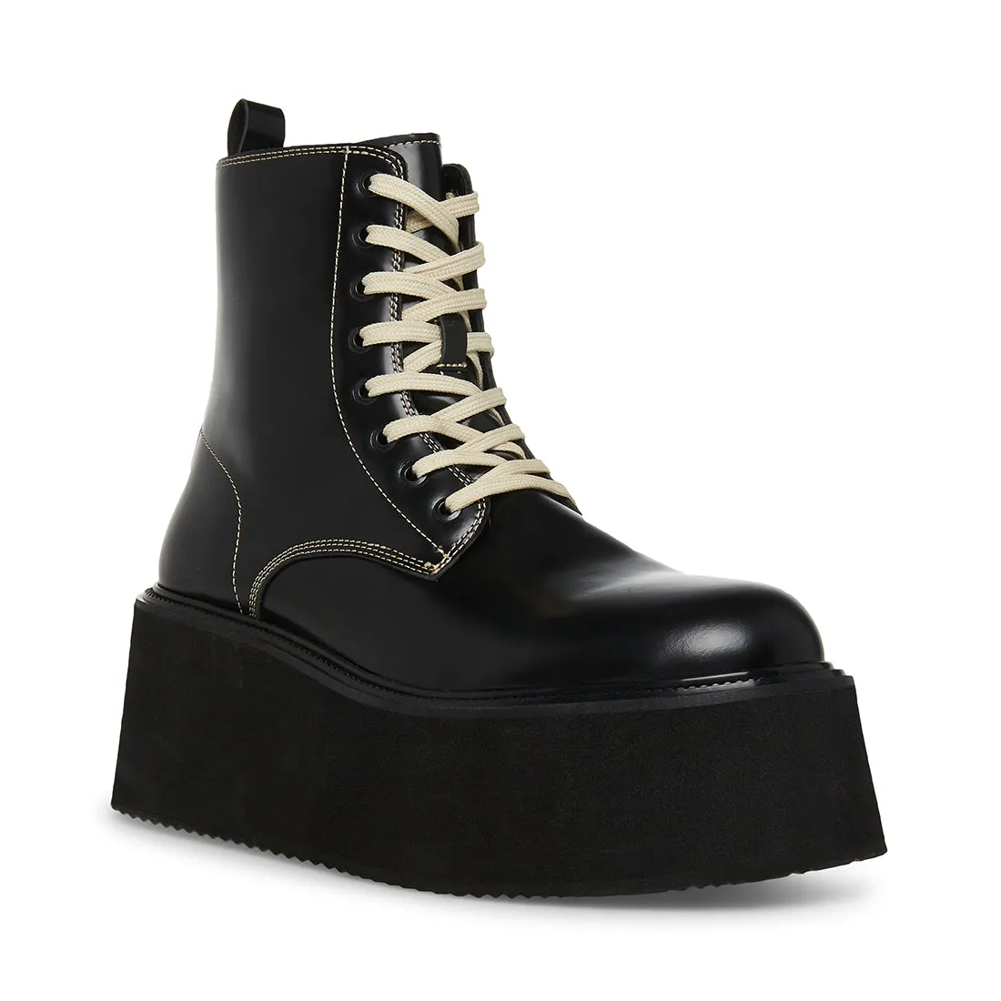 LAZER BLACK/WHITE LEATHER - SM REBOOTED sold by Steve Madden product image thumbnail 2