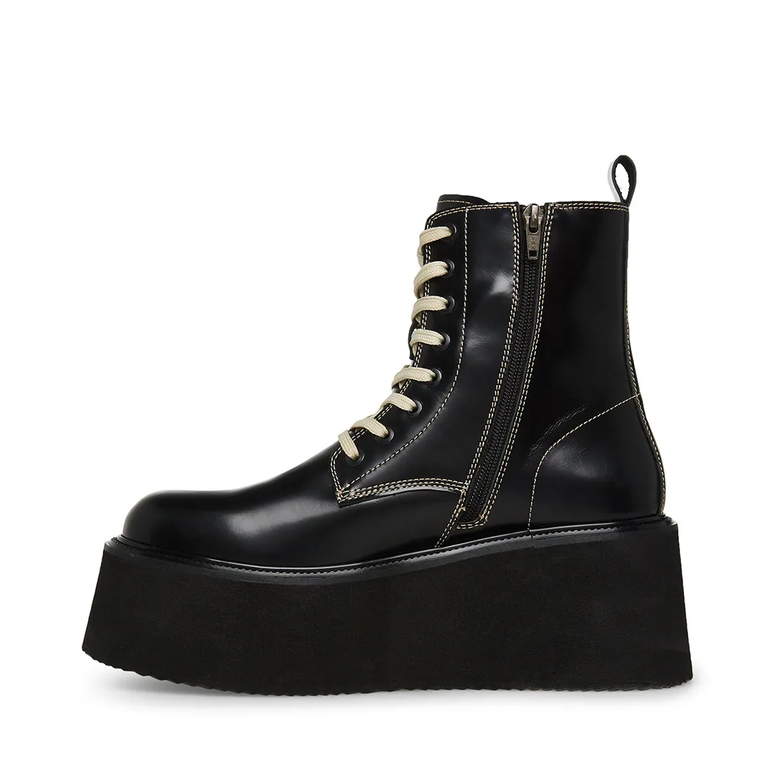 LAZER BLACK/WHITE LEATHER - SM REBOOTED sold by Steve Madden product image thumbnail 3
