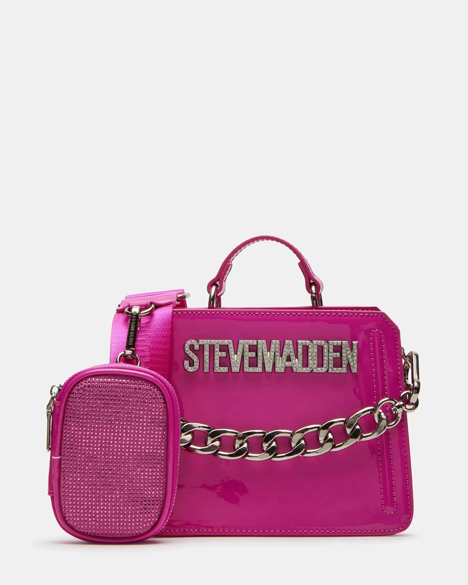 DODGE SHOE AND EVELYN MINI BAG HOT PINK BUNDLE sold by Steve Madden product image thumbnail 4