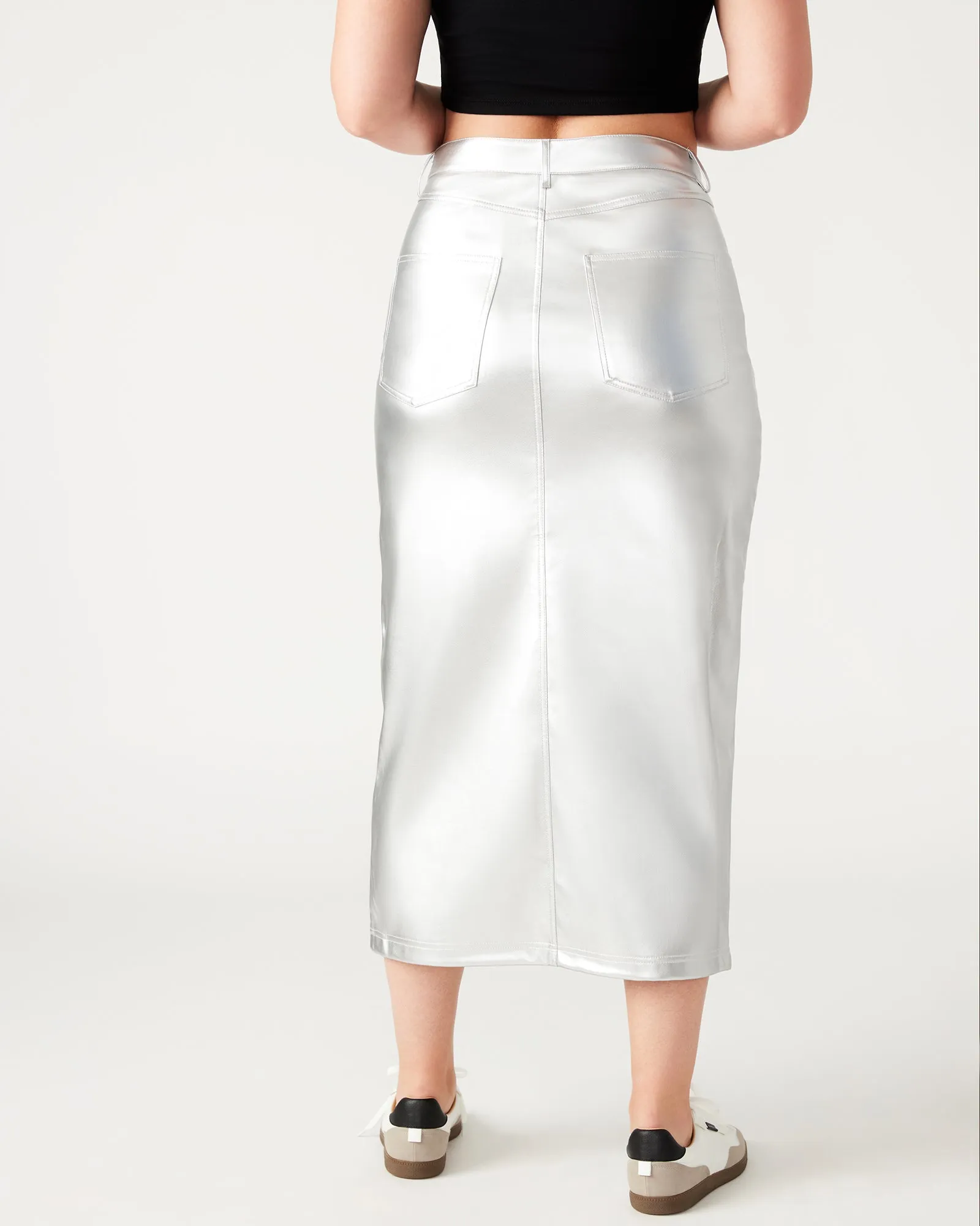 AVANI SKIRT SILVER sold by Steve Madden product image thumbnail 5