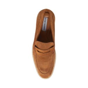 LEVON COGNAC SUEDE sold by Steve Madden