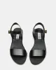 DONDDI BLACK LEATHER - SM REBOOTED sold by Steve Madden