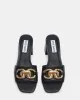 SANTANA BLACK LEATHER sold by Steve Madden