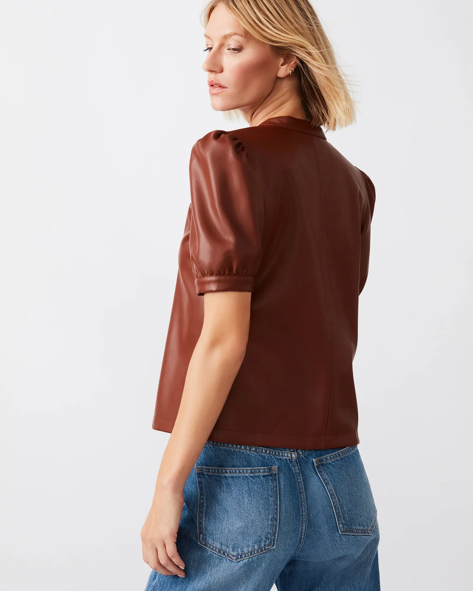 JANE TOP COGNAC sold by Steve Madden product image thumbnail 3