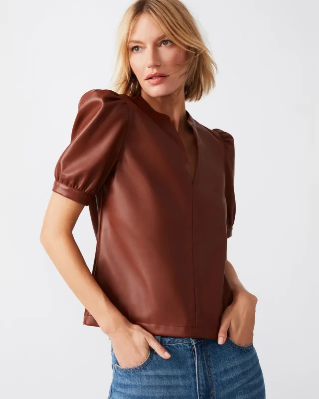JANE TOP COGNAC sold by Steve Madden
