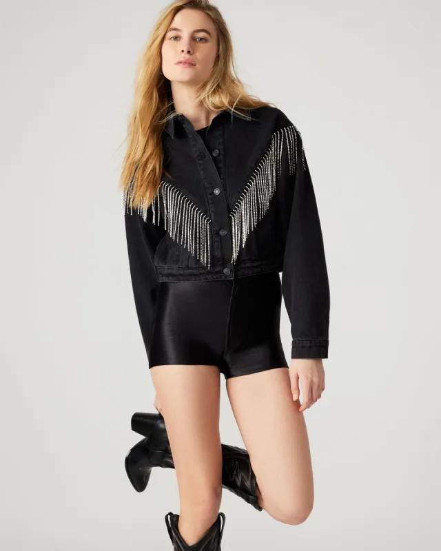 CANYON DENIM JACKET BLACK sold by Steve Madden