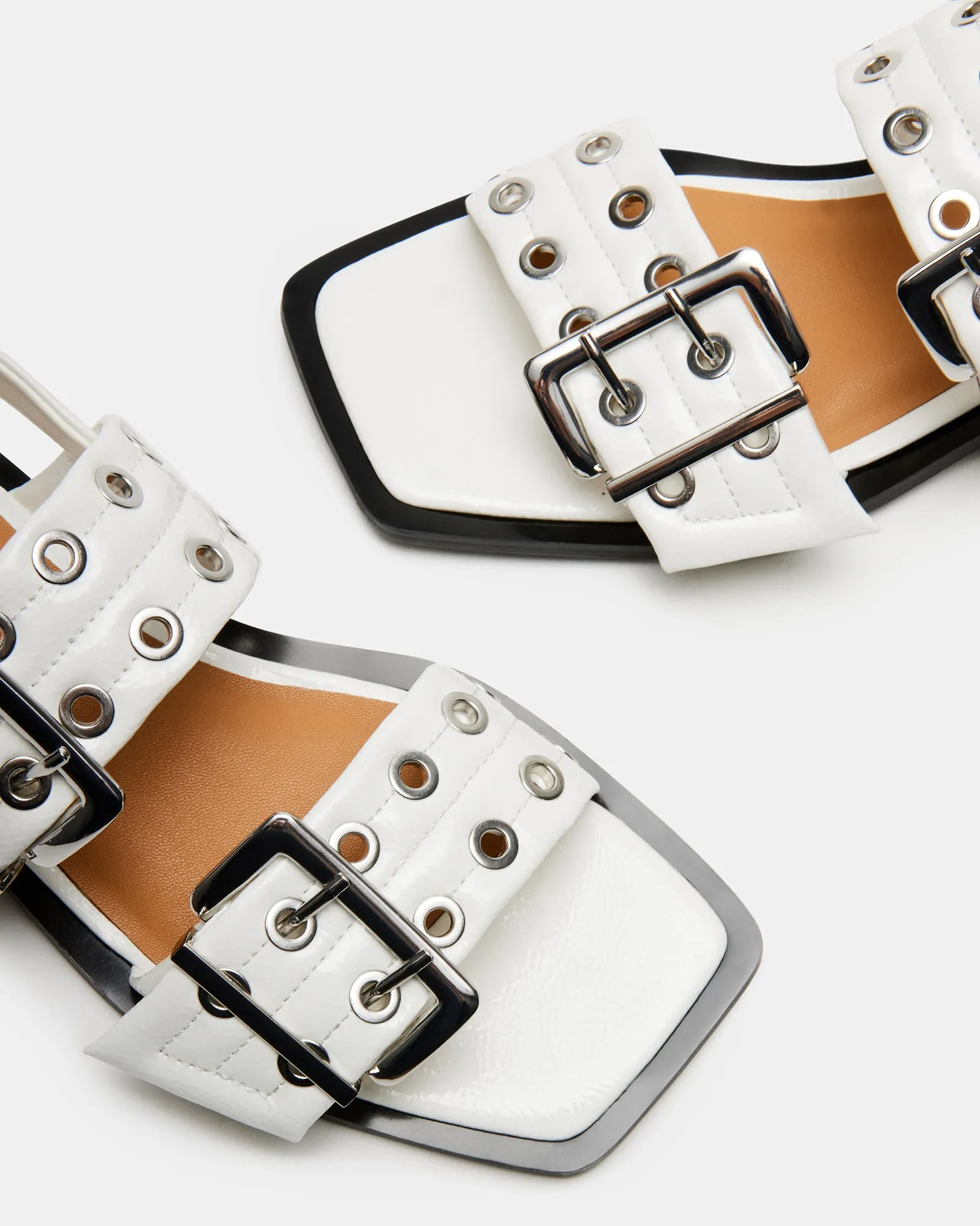 SANDRIA WHITE PATENT sold by Steve Madden product image thumbnail 4