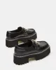 JUNIE BLACK LEATHER sold by Steve Madden