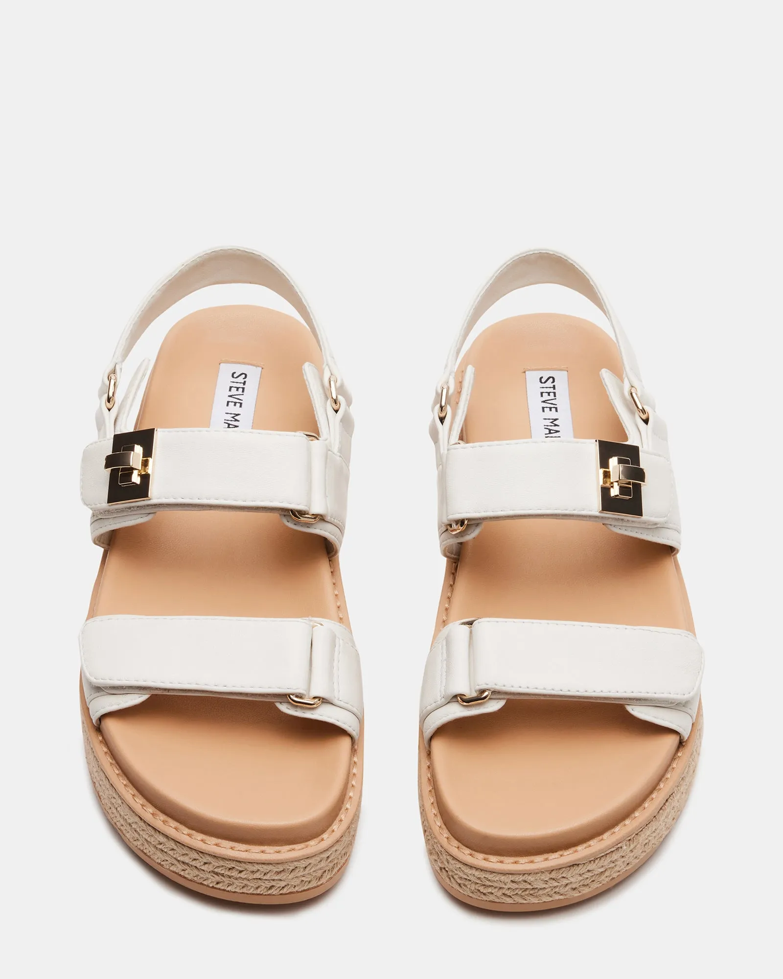 BIGMONA WHITE LEATHER sold by Steve Madden product image thumbnail 4