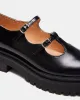 LOTTI BLACK LEATHER sold by Steve Madden