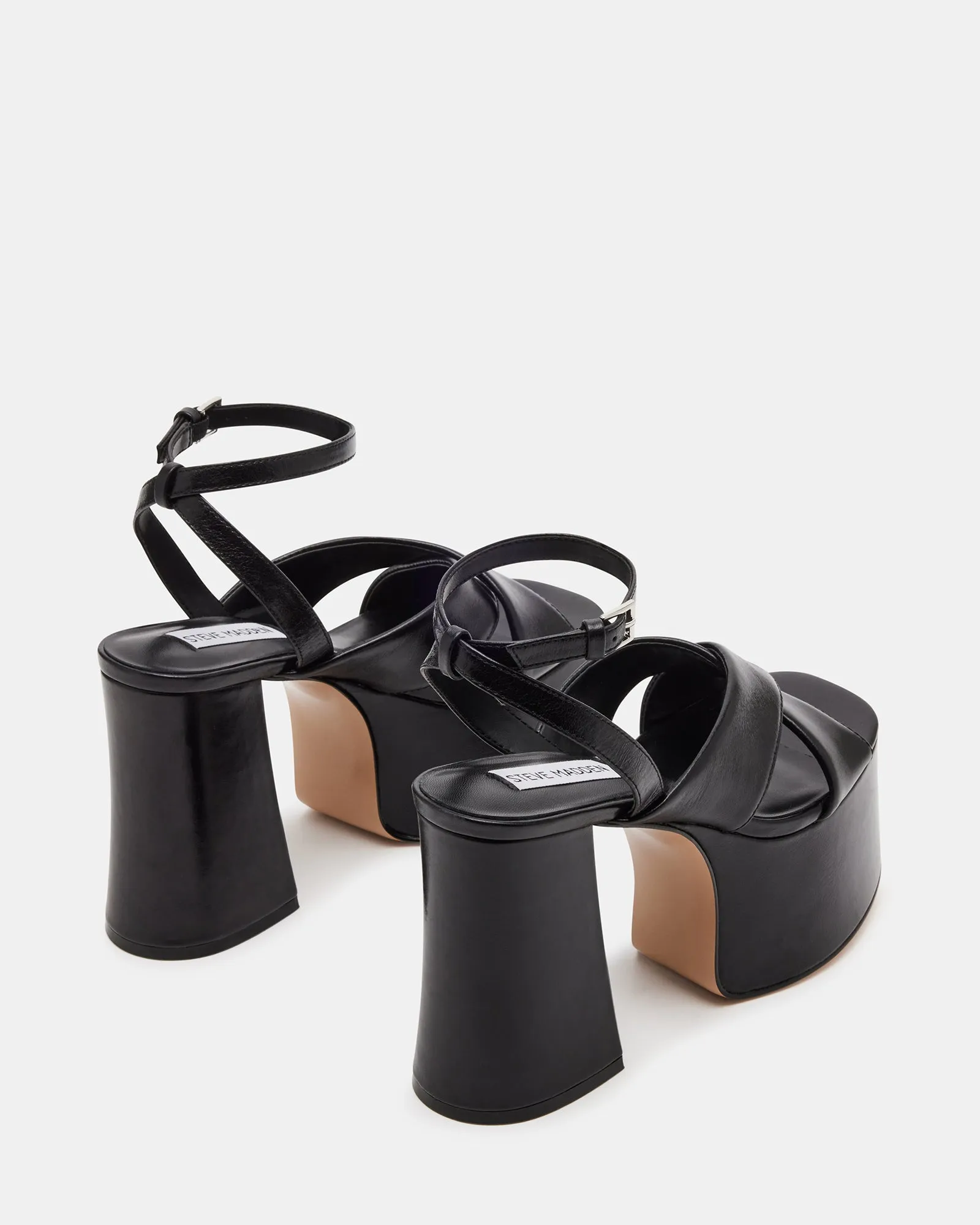 MISTY BLACK LEATHER sold by Steve Madden product image thumbnail 5