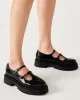 LOTTI BLACK LEATHER sold by Steve Madden
