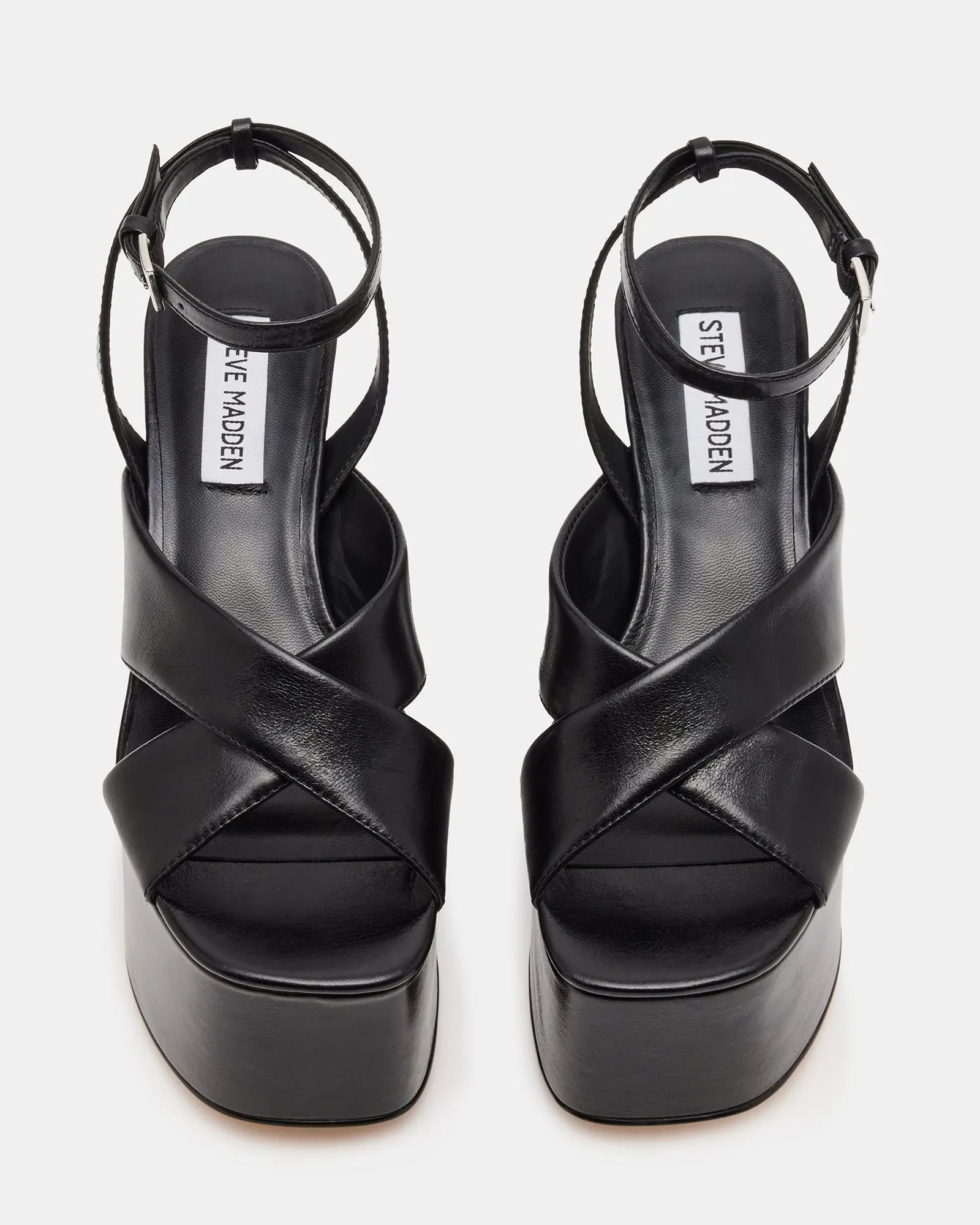 MISTY BLACK LEATHER sold by Steve Madden product image thumbnail 4