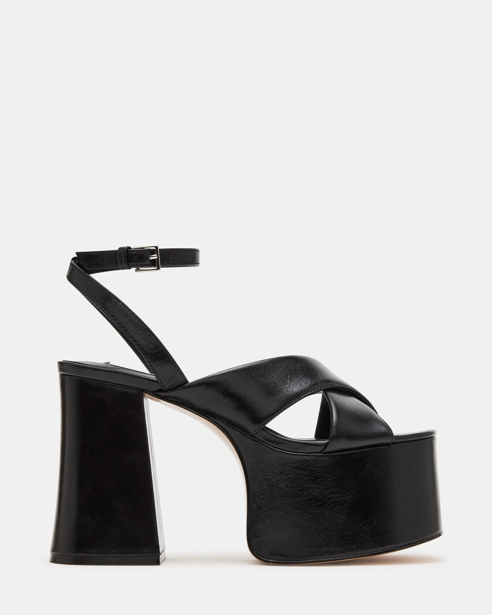 MISTY BLACK LEATHER sold by Steve Madden