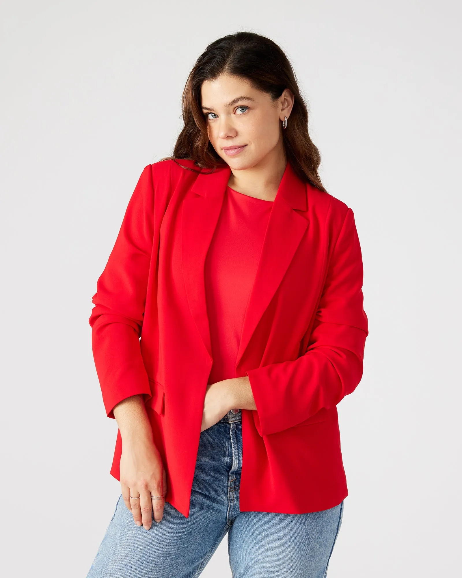 PAYTON BLAZER RED sold by Steve Madden
