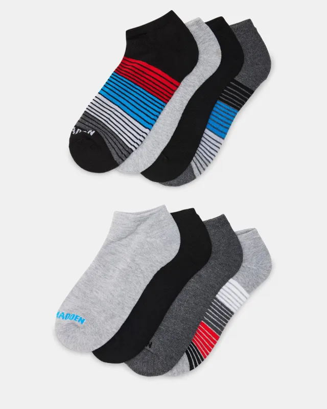MEN'S MIXED ANKLE SOCKS BLACK MULTI sold by Steve Madden