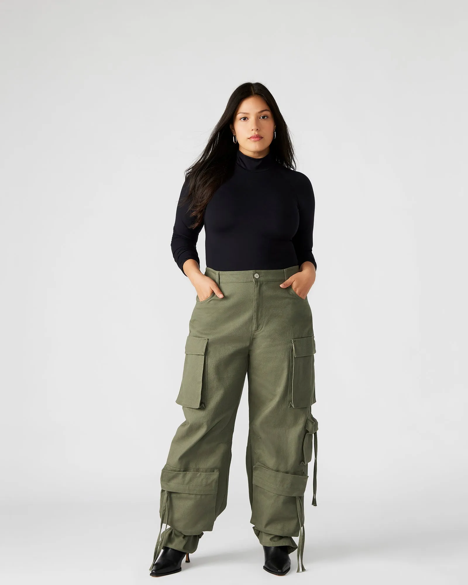 DUO PANT OLIVE sold by Steve Madden product image thumbnail 2