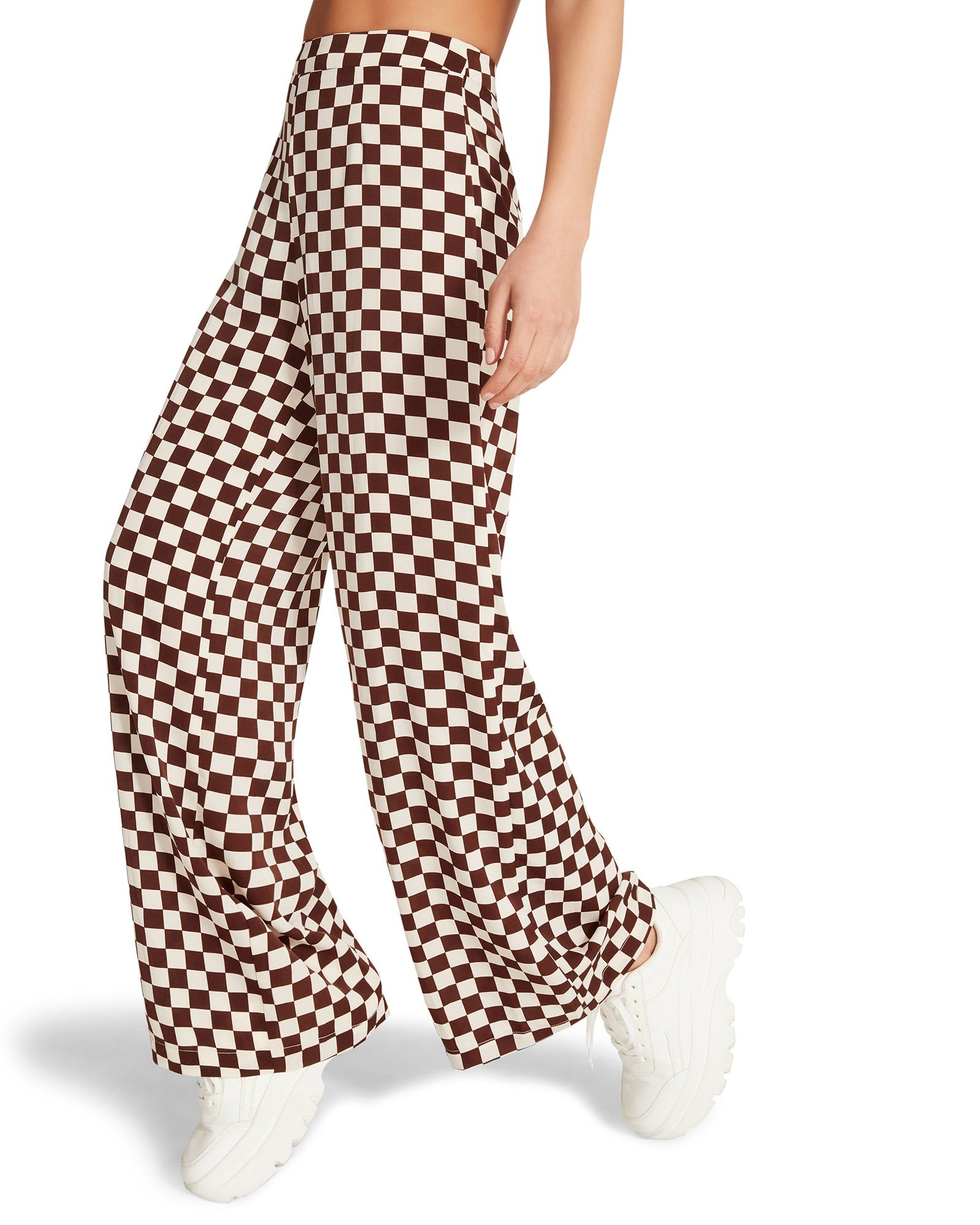 3-PIECE CHECKERED SET BROWN sold by Steve Madden product image thumbnail 4
