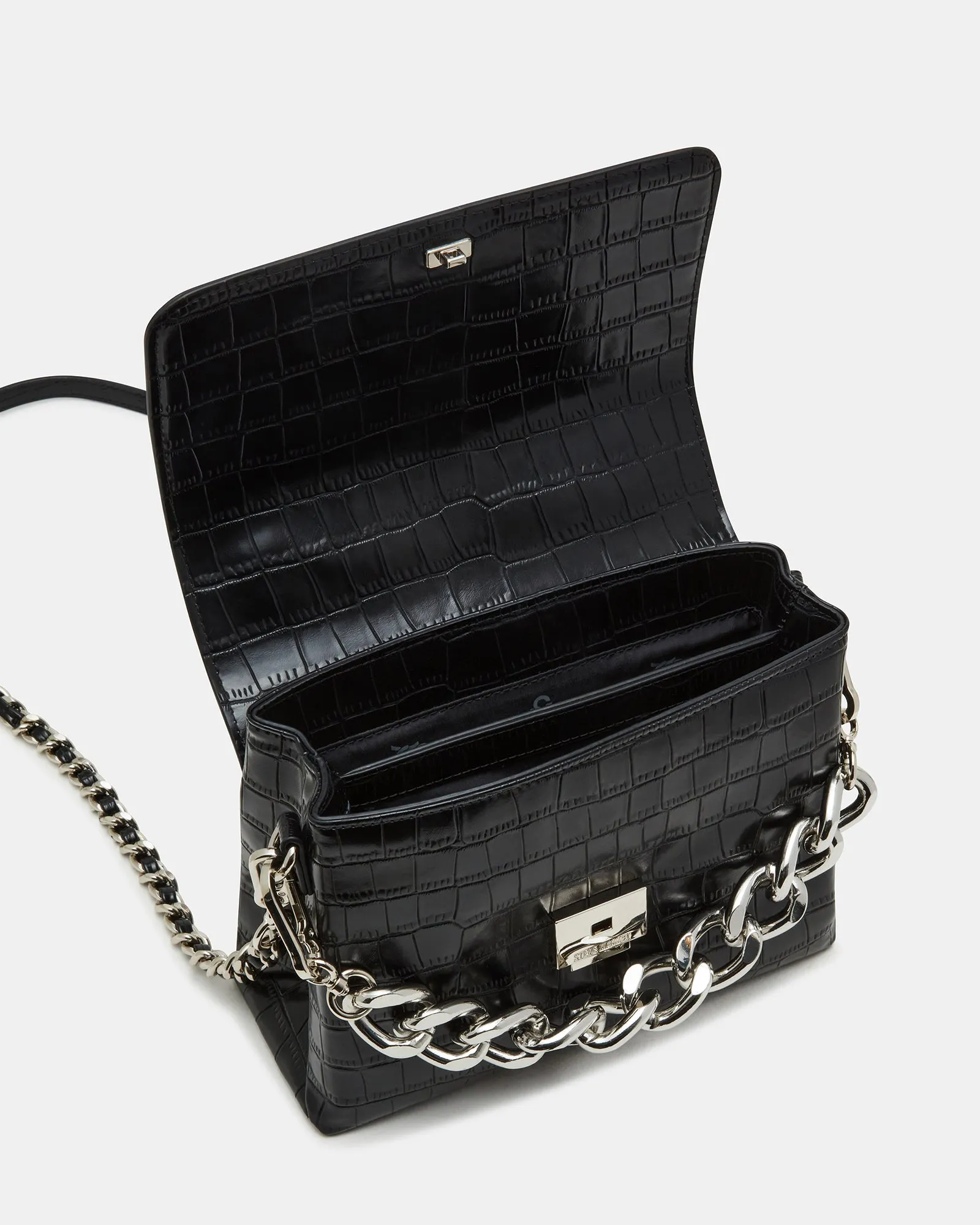 WORSH CROCODILE BAG BLACK sold by Steve Madden product image thumbnail 5
