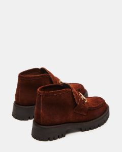 LANDER CHESTNUT SUEDE sold by Steve Madden