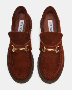LANDER CHESTNUT SUEDE sold by Steve Madden
