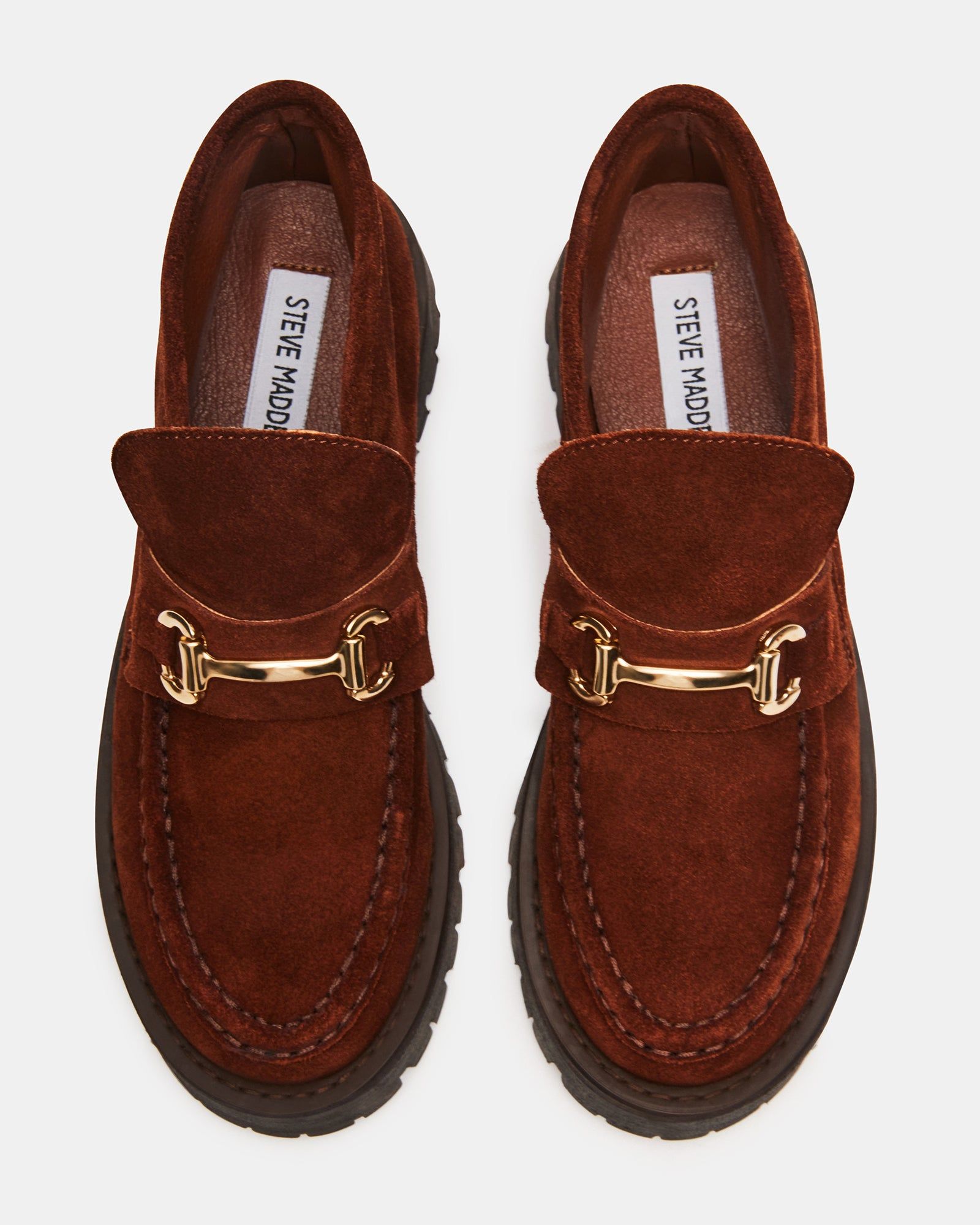 LANDER CHESTNUT SUEDE sold by Steve Madden product image thumbnail 4